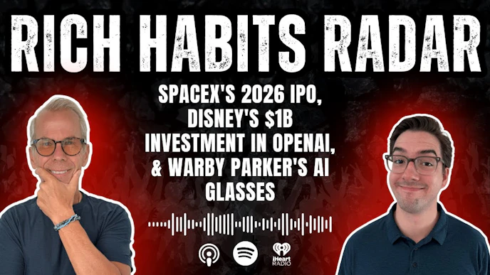 SpaceX's 2026 IPO, Disney's $1B Investment in OpenAI, & Warby Parker's AI Glasses