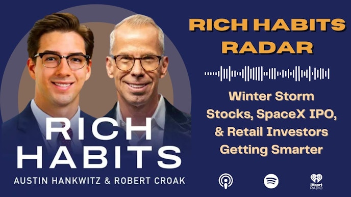 Winter Storm Stocks, SpaceX IPO, & Retail Investors Getting Smarter