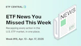 US Weekly ETF Industry Recap April 13-17, 2026