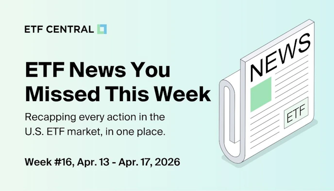 US Weekly ETF Industry Recap April 13-17, 2026
