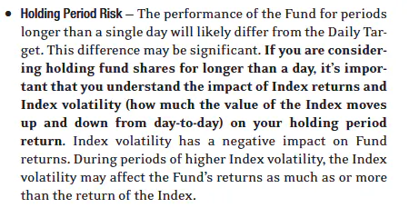 Holding Period Risk