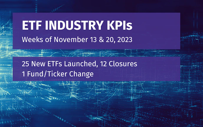 ETF Industry KPIs – 11/27/2023