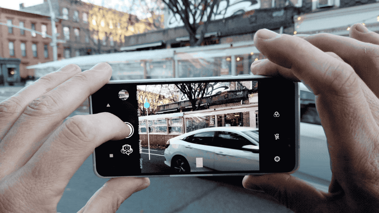 A photo is captured with a secure sourcing-enabled device in Brooklyn, N.Y., on November 23, 2020, by Niko Koppel for The New York Times R&D. 