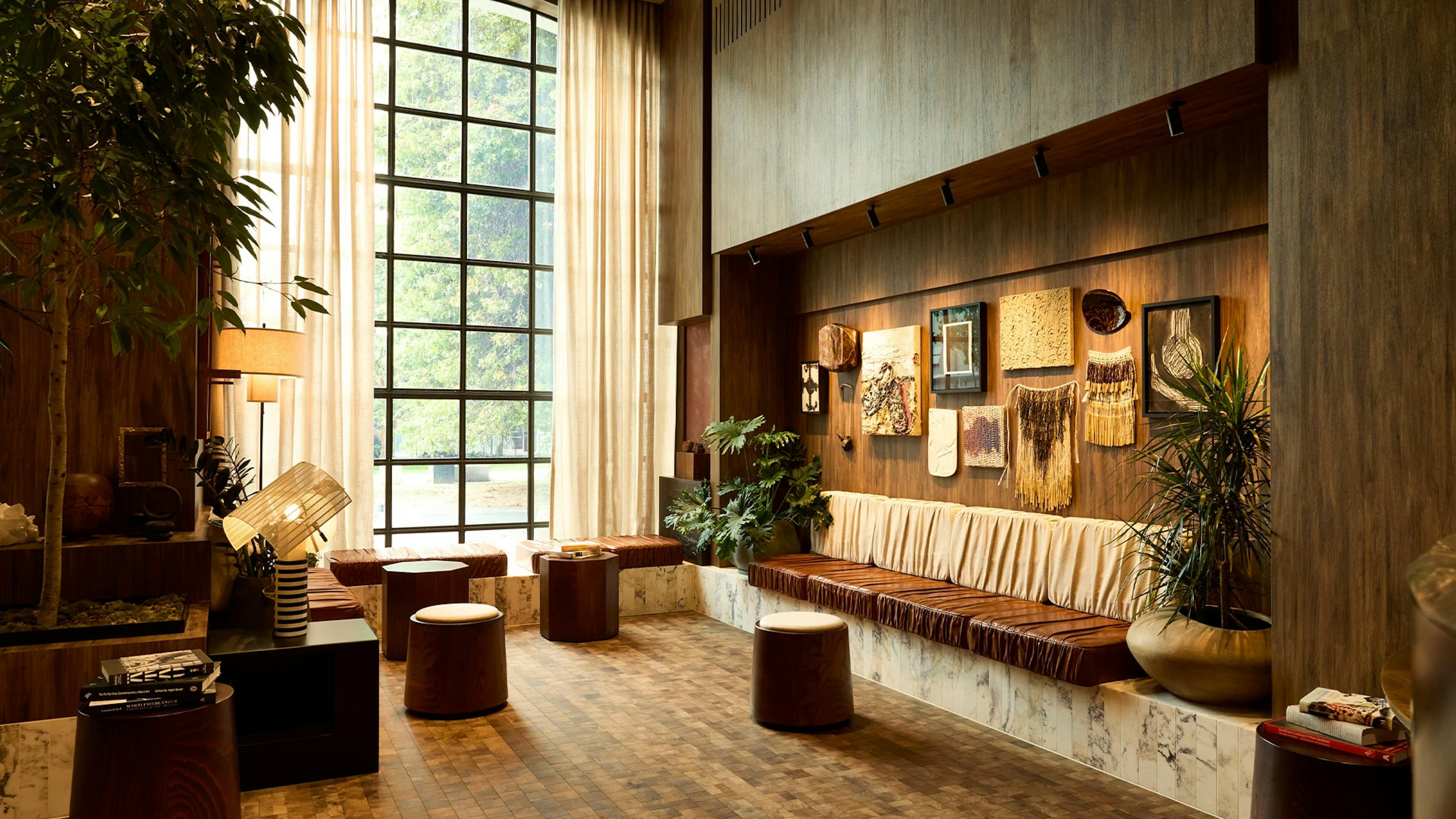 Hotel Indigo lobby