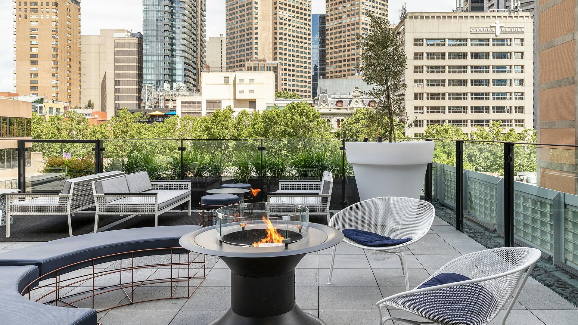 Lancemore Crossley St. roof top