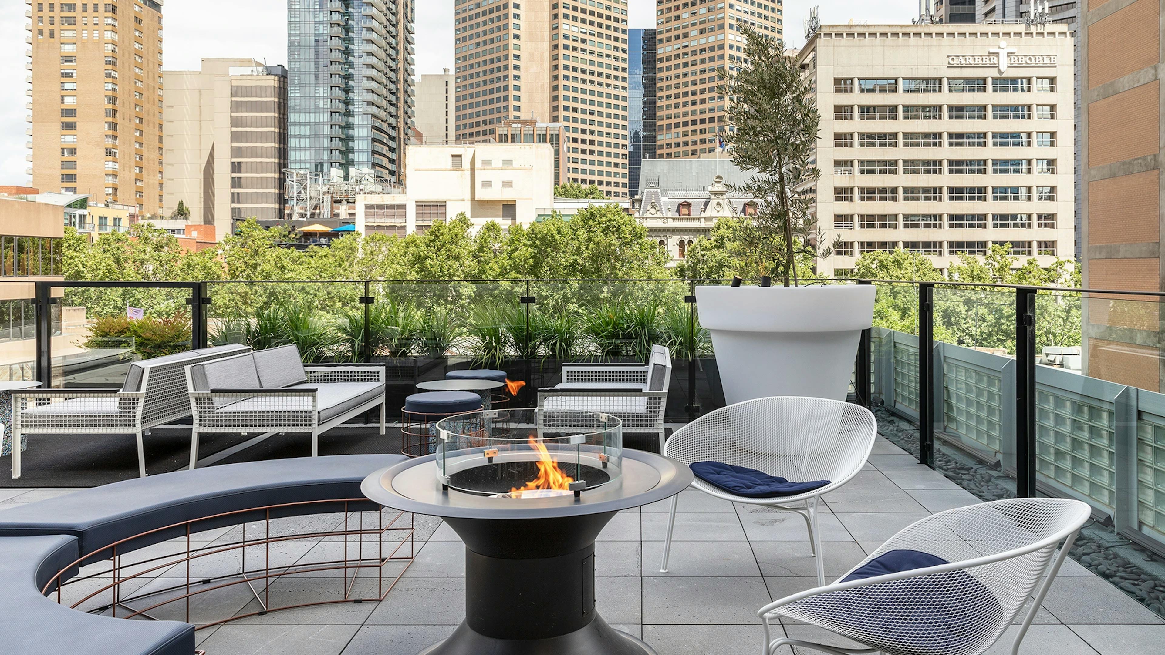 Lancemore Crossley St. roof top