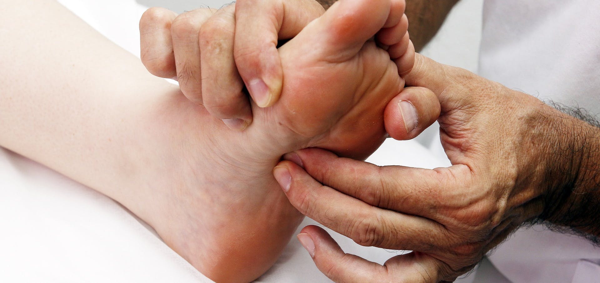 Reflexology of the foot