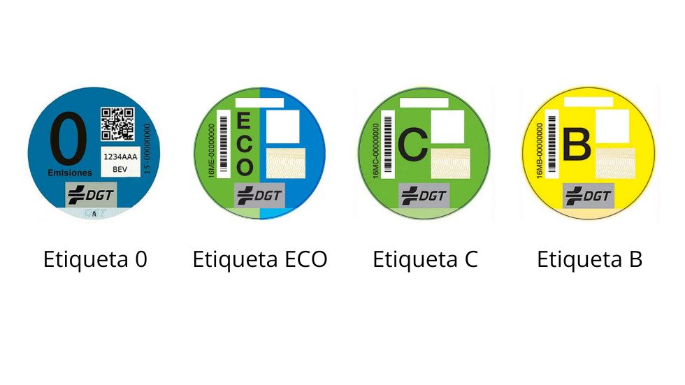 Señal V-25: La Etiqueta Medioambiental De La DGT - Onroad