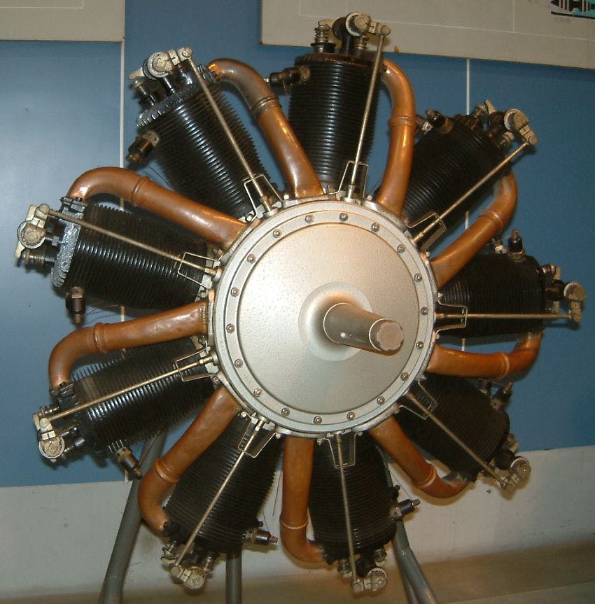 Motor rotativo tradicional
