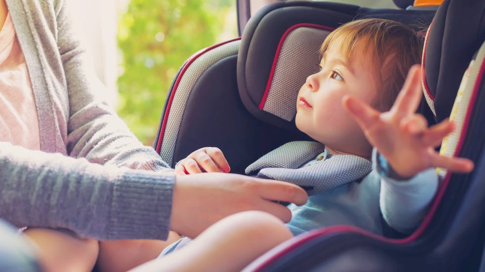 Sistema de retención infantil en coche