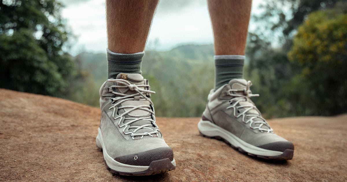 Oboz Mens Cottonwood Mid Waterproof Hiking Boots - Oboz Footwear