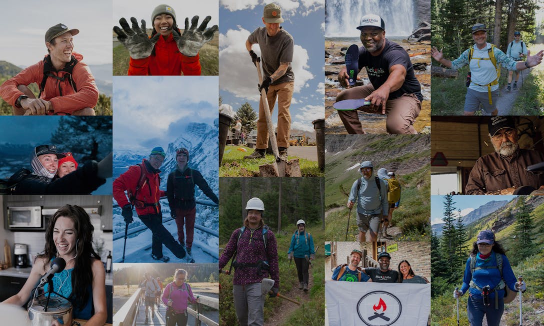 Collection of Oboz trailblazers innovating the outdoor industry