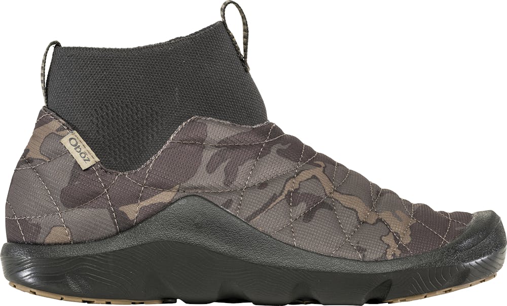 All Gender Oboz Whakatā Puffy Mid Print slipper shoe in Camo