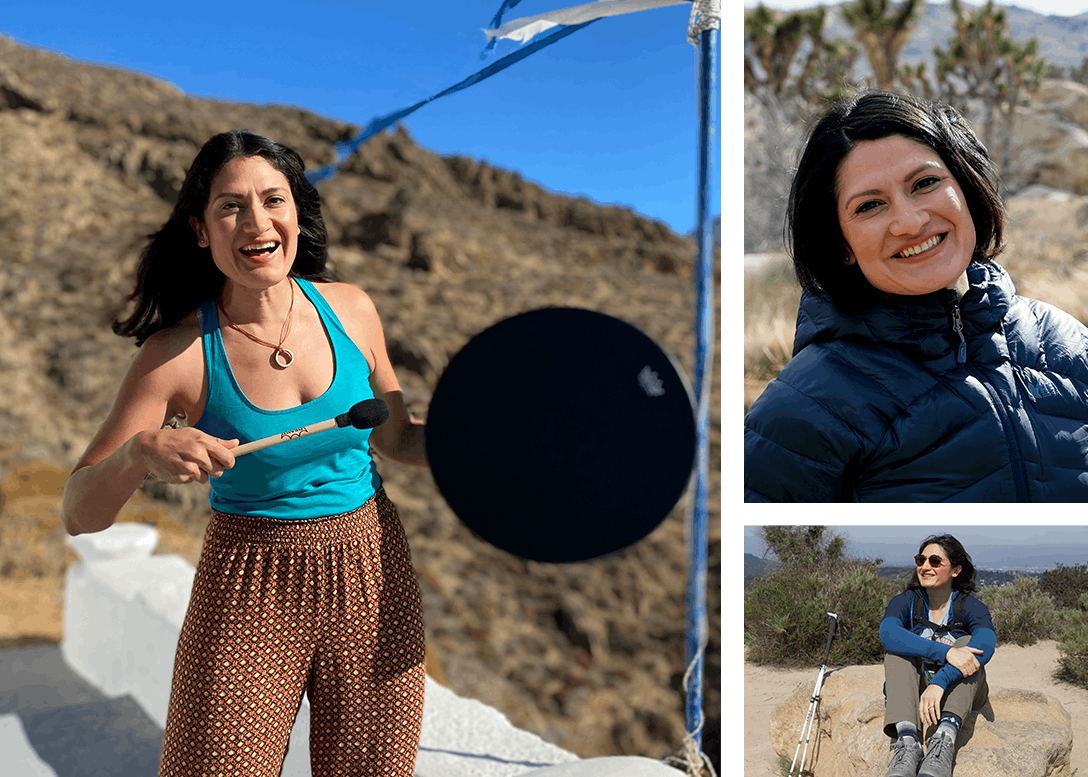 Ambassador Karla Amador smiling in Oboz boots.