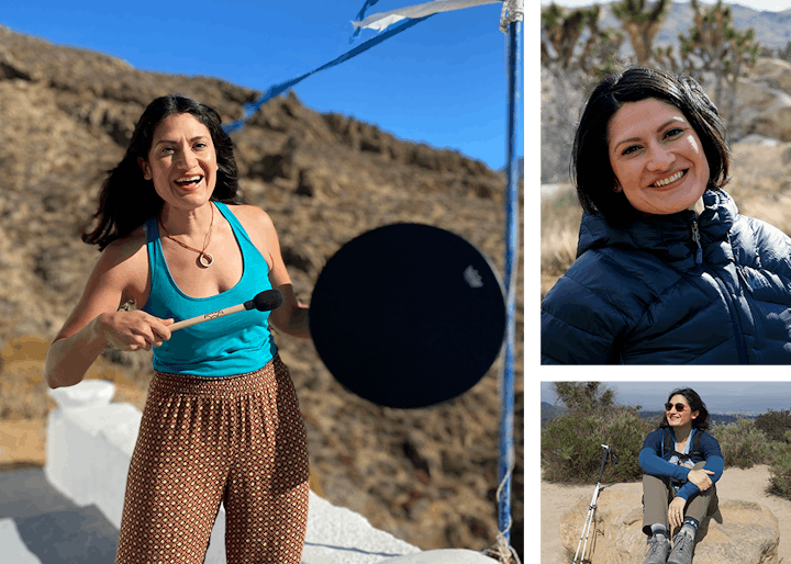 Ambassador Karla Amador smiling in Oboz boots.