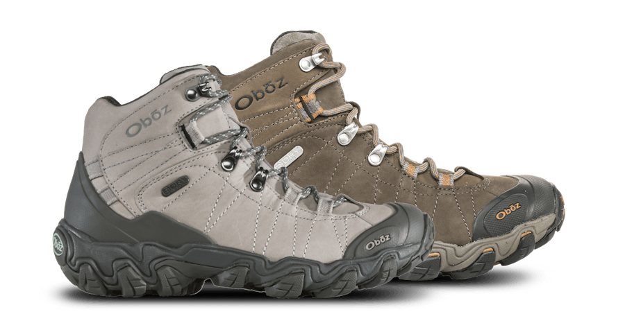 Oboz Bridger collection hiking boots