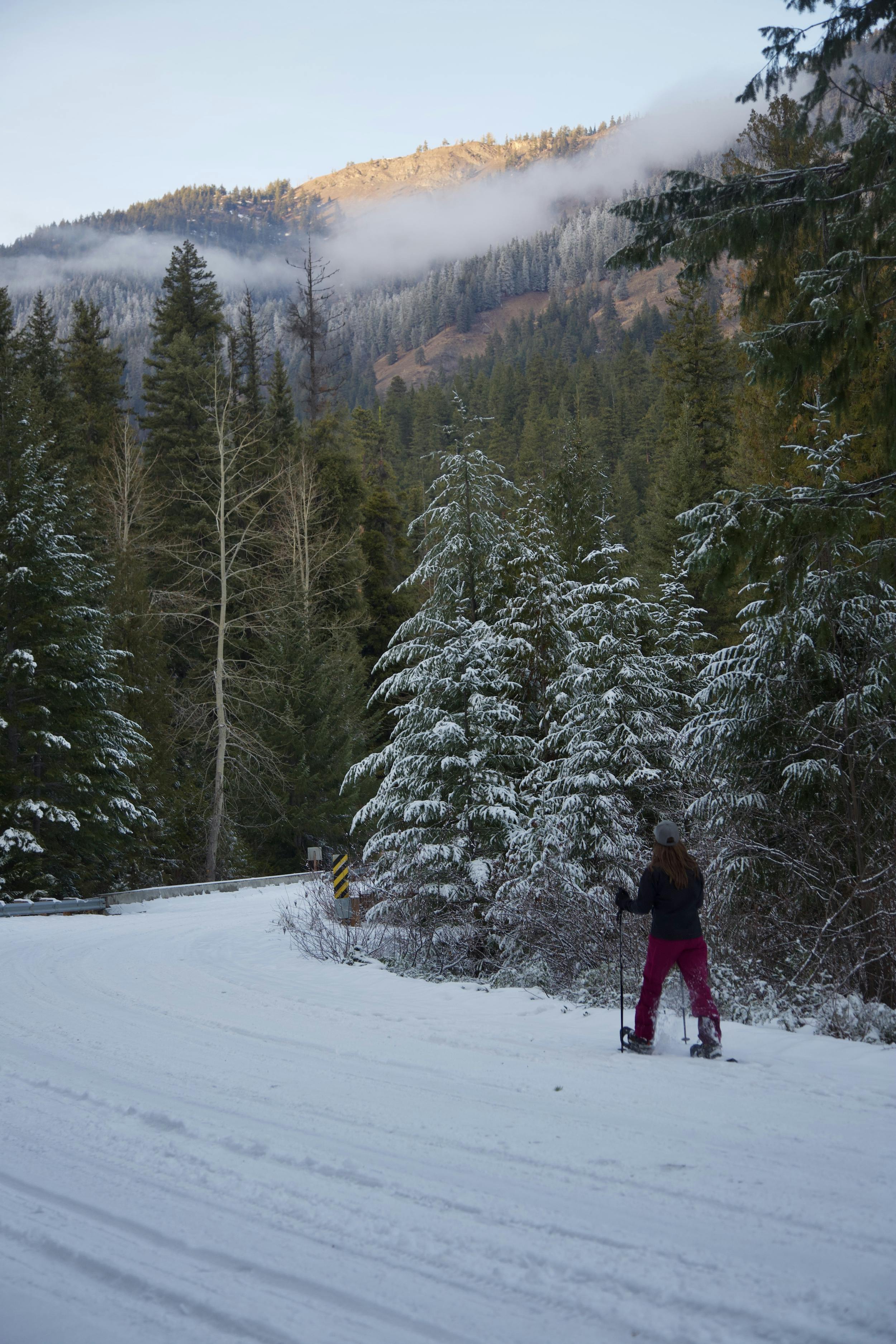 Snowshoeing is a great way to extend your trekking adventures on snow covered trails.