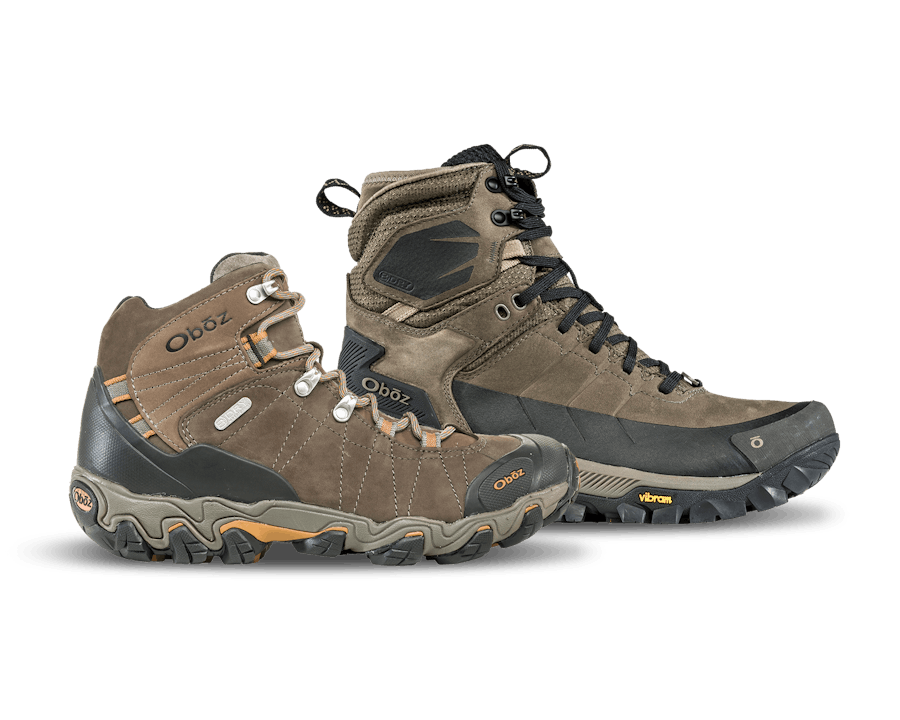 Oboz Bridger and Bangtail hiking boots
