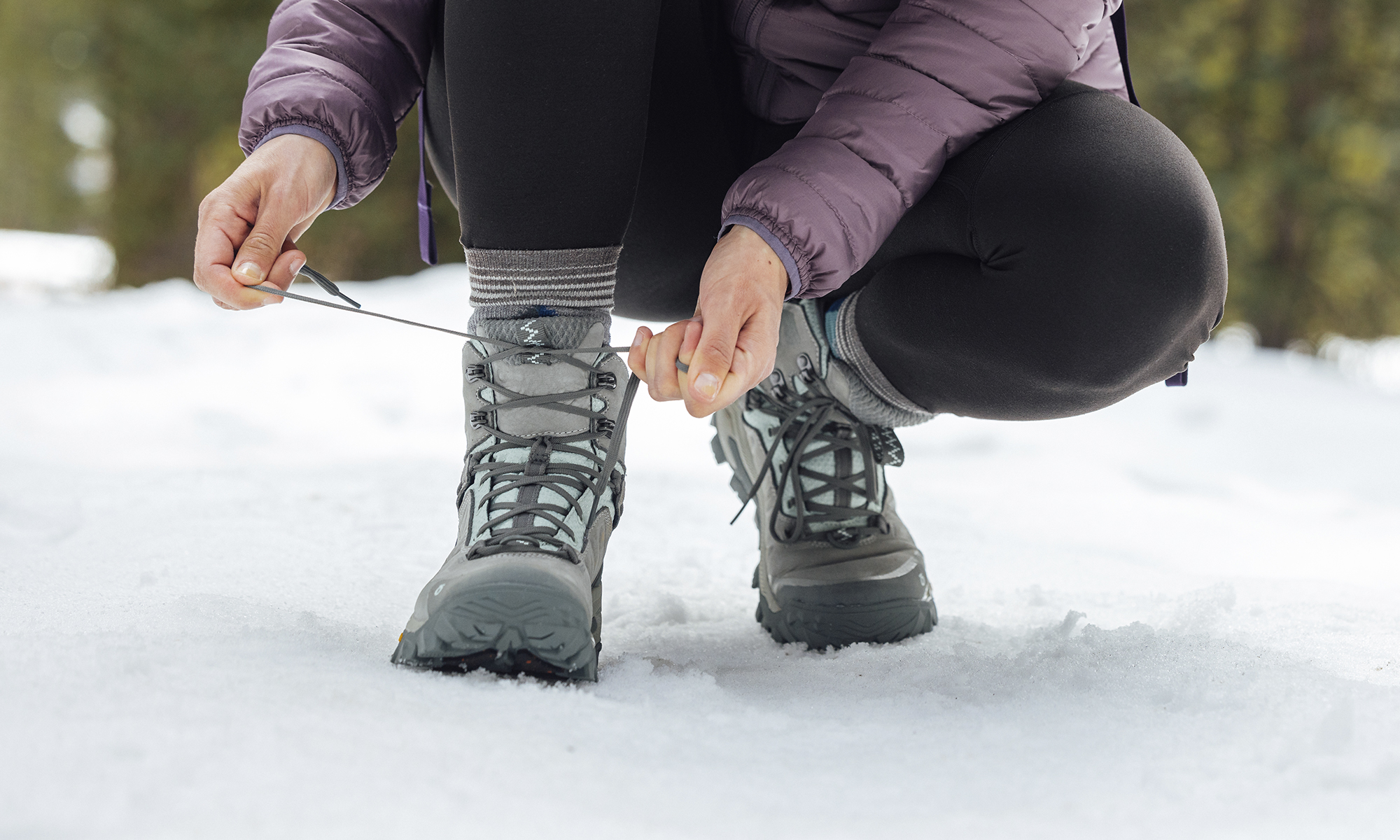 Insulated winter hiking clearance boots