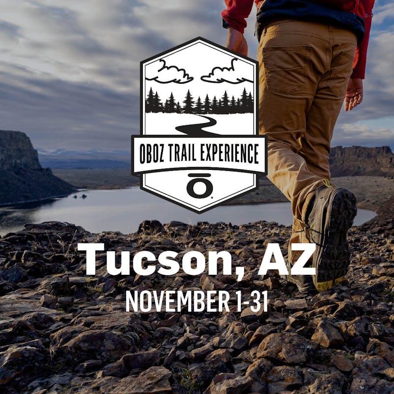 Oboz Trail Experience Tucson 2024