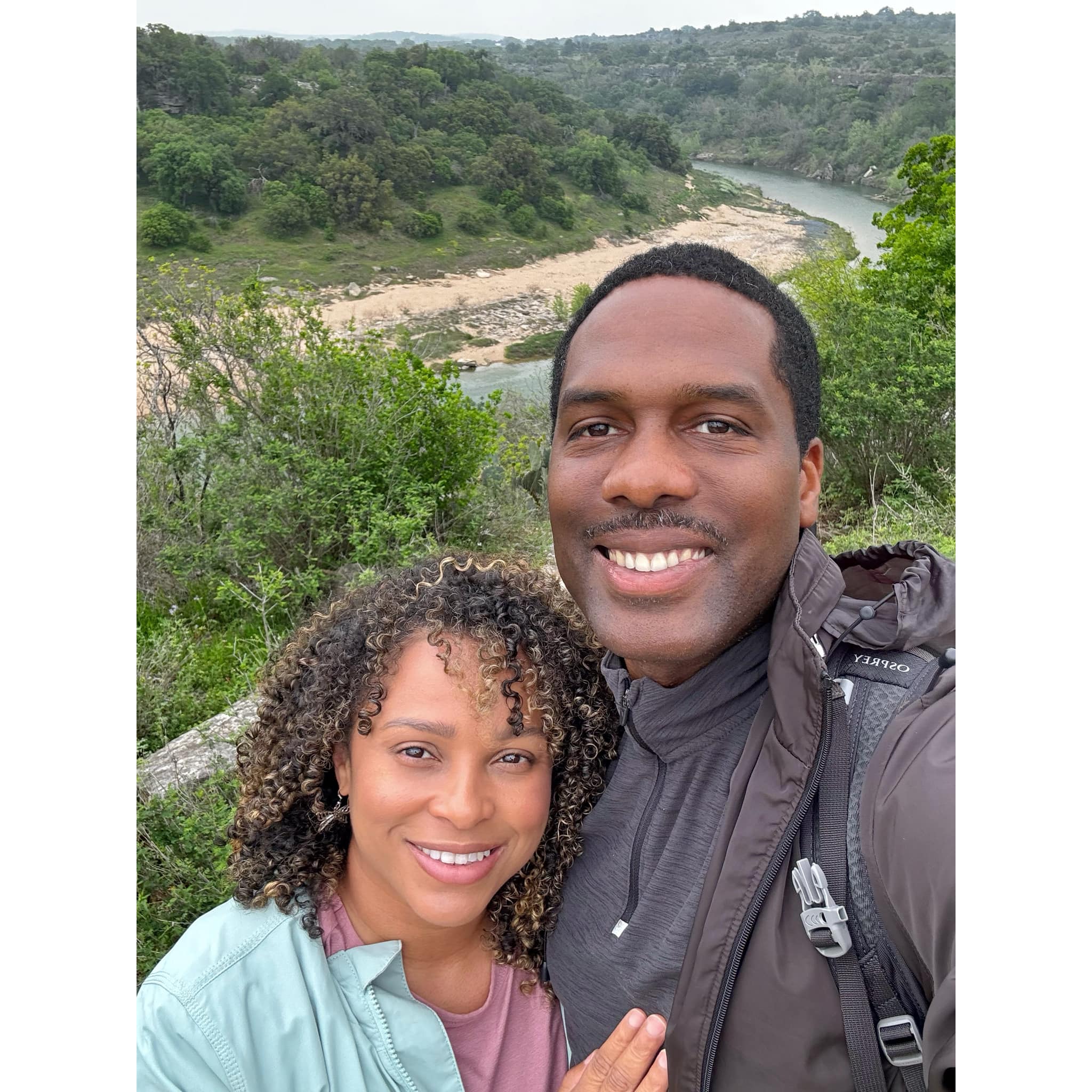Hikers particpating in the 2024 Trails for Trees Challenge set goals for their adventures.