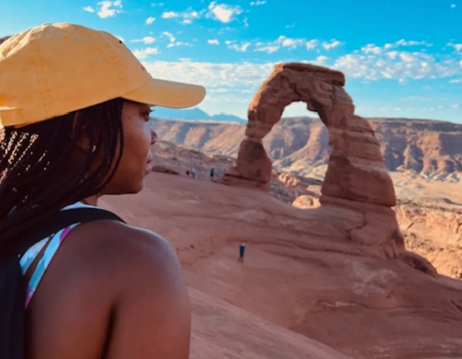 K. Walker at Arches National Park