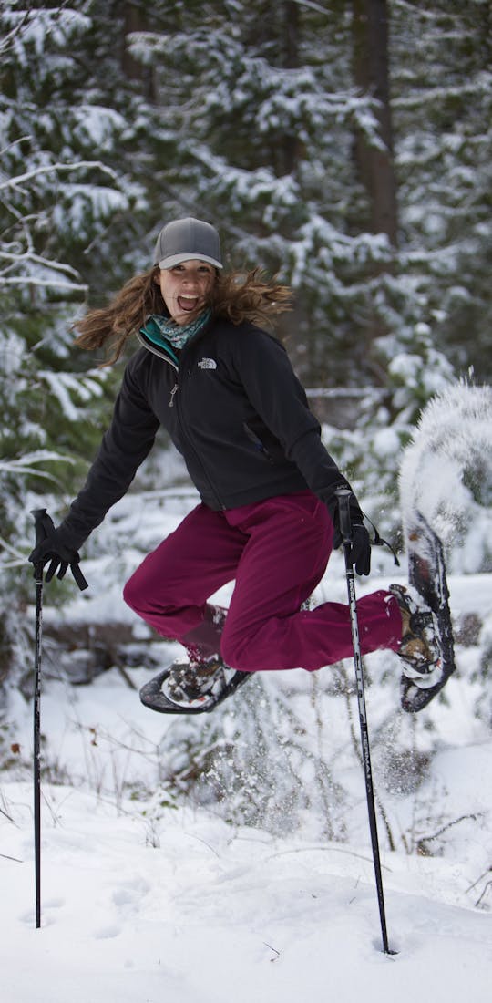 Snowshoeing is a great way to extend your trekking adventures. Image credit: Juliet Kennedy