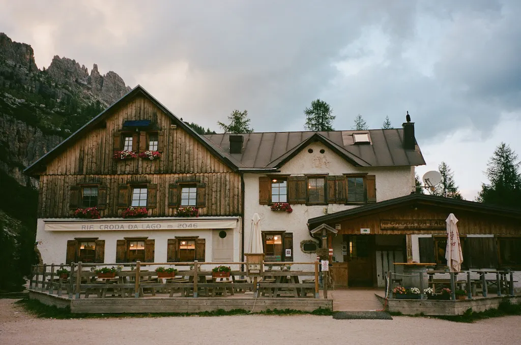 A resting place along the AV in the alps