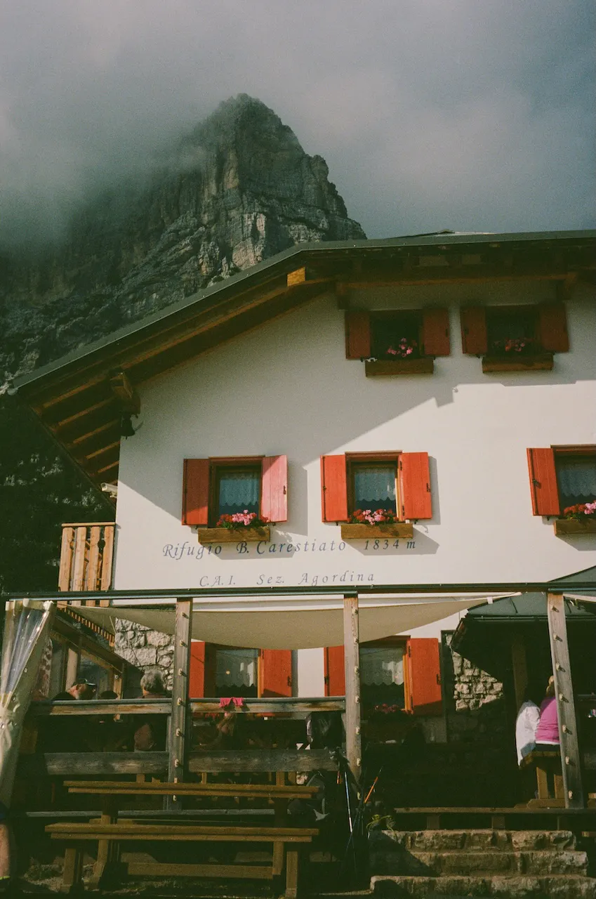 A Rifugio on the AV trail