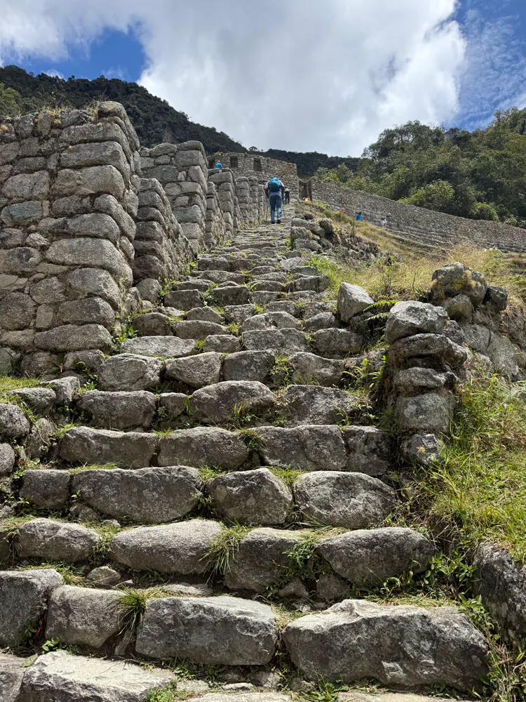 Stairs at Machu Picchu