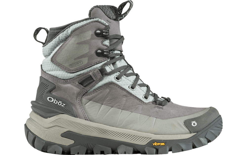 Transparent Women's Bangtail Mid Insulated Winter Boot in Winter Quartz side profile.