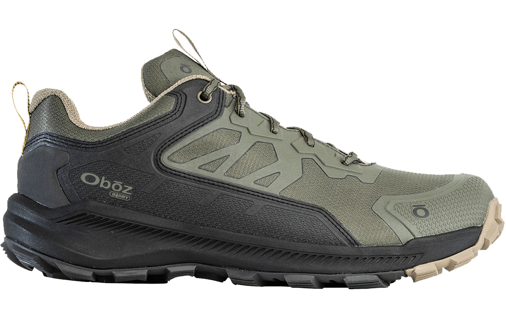 Oboz Men's Katabatic Low Waterproof Evergreen Hiking Shoe