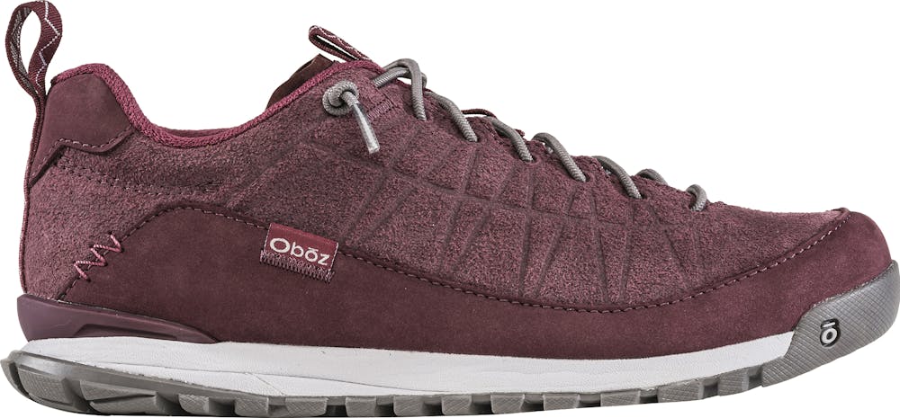 Side profile of the women's Oboz Jeannette casual shoe.