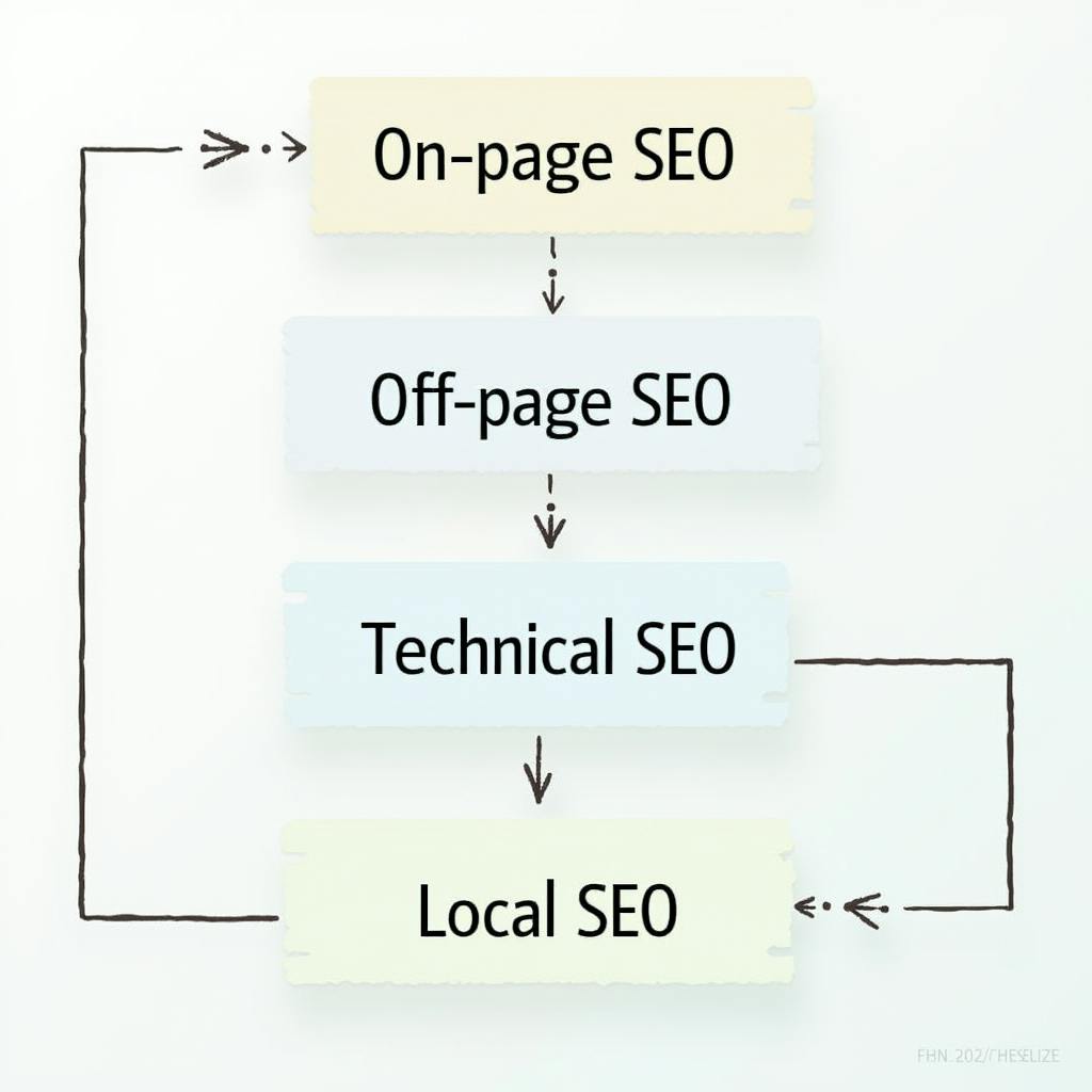 imagem do fluxograma de SEO
