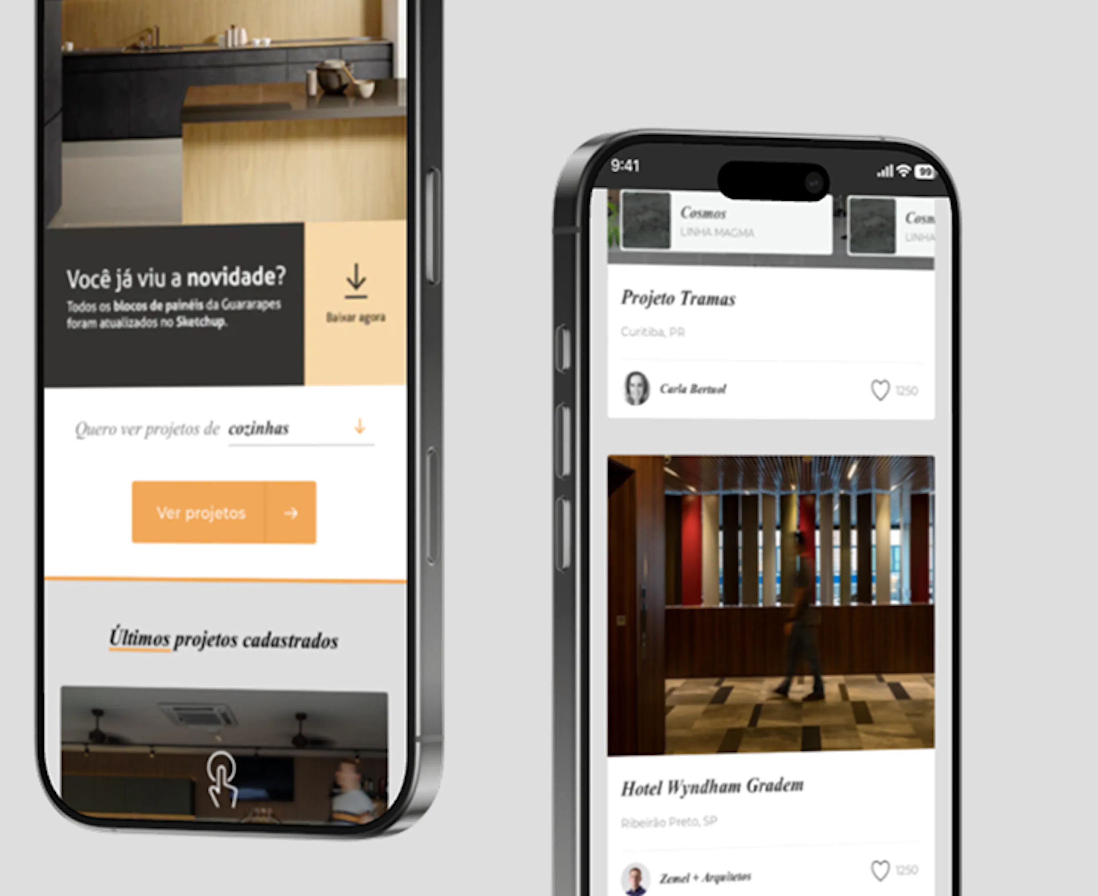 Aplicação para dispositivos móveis