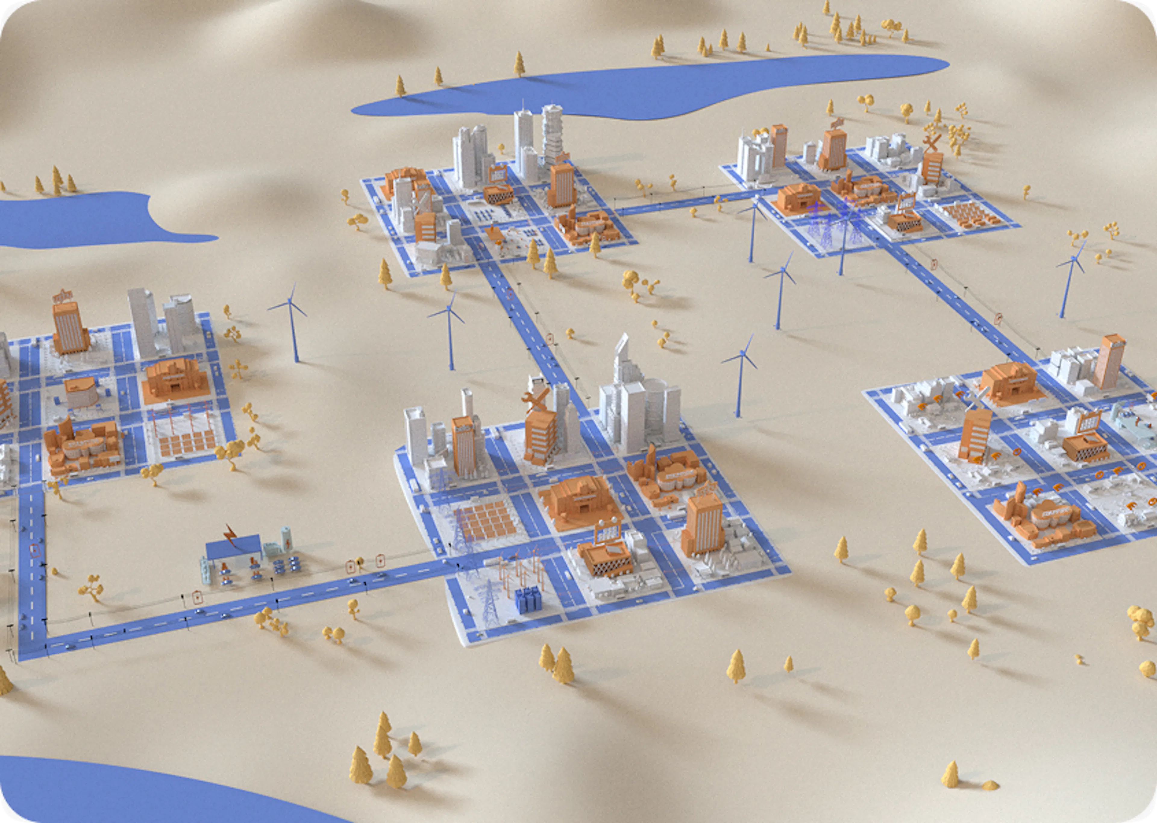 O evento no modelo 3D