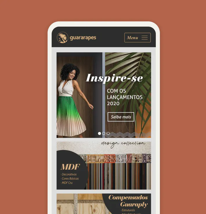 imagem mobile site guararapes
