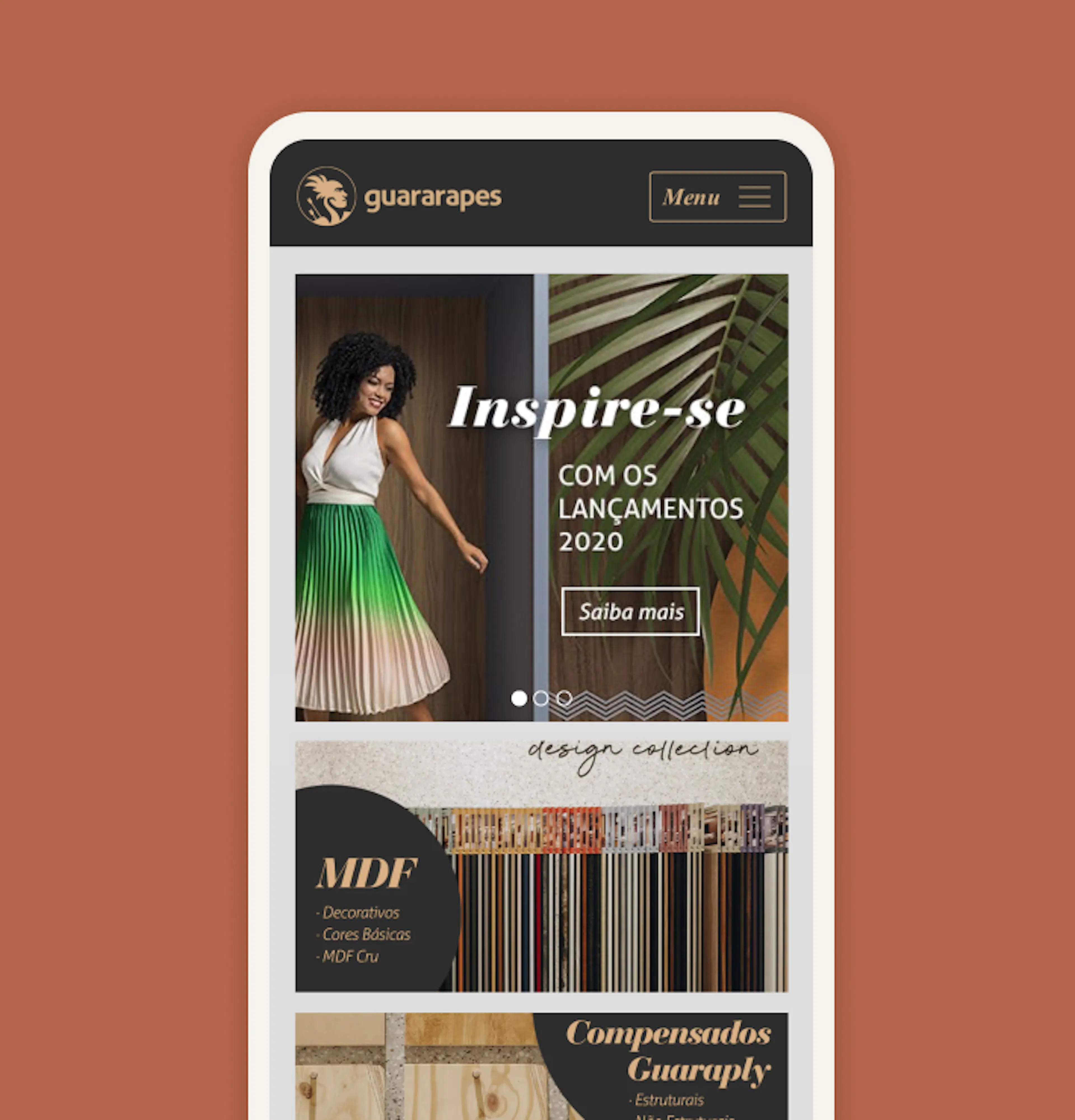 imagem mobile site guararapes