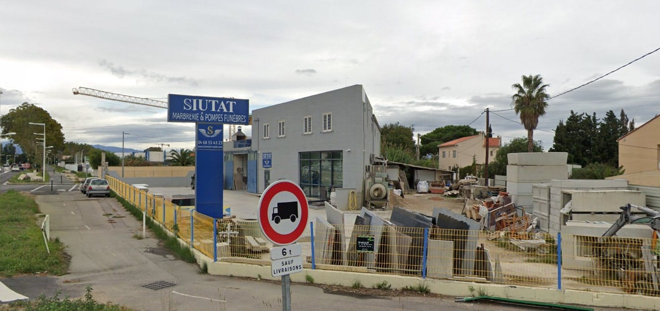 Photographie des Pompes Funèbres et Marbrerie Siutat à Perpignan