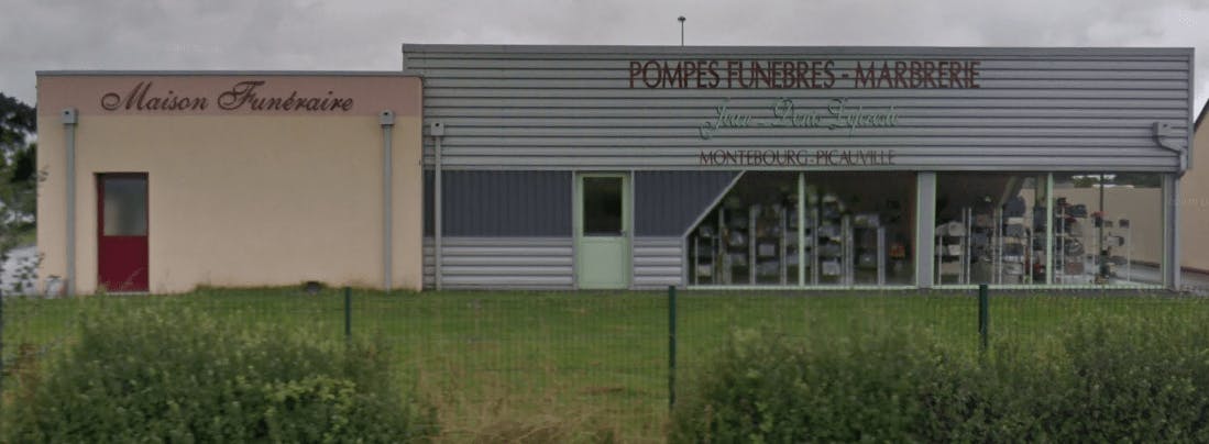 Photographie de la Pompes Funèbres Lepresle à Picauville