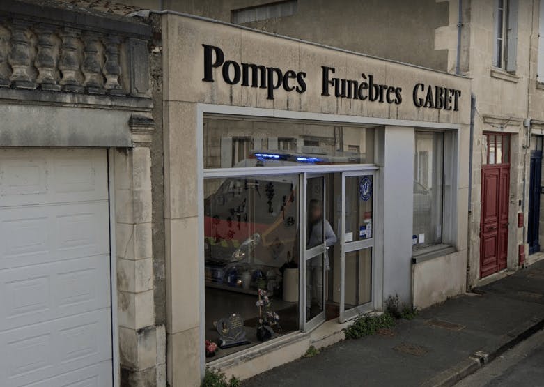 Photographie de la Pompes Funèbres Gabet à La Rochefort