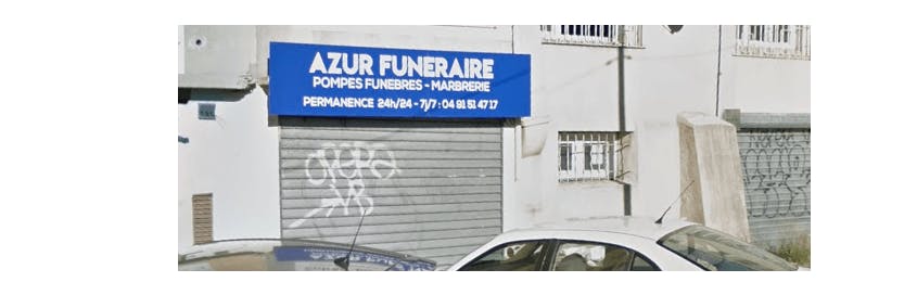 Photographie de la Pompes Funèbres 13 Azur Funéraire à Marseille