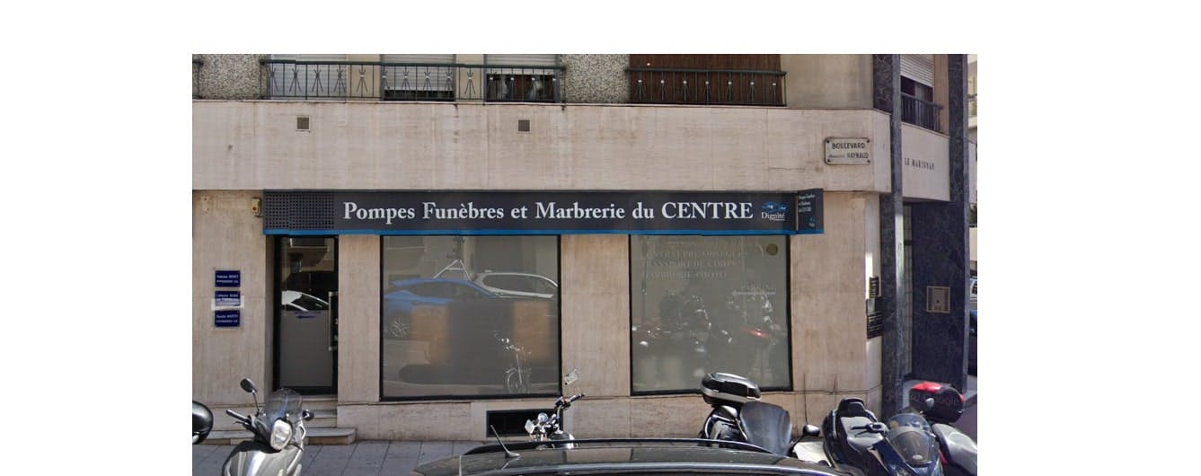 Photographie de la Pompe Funèbre et Marbrerie du Centre