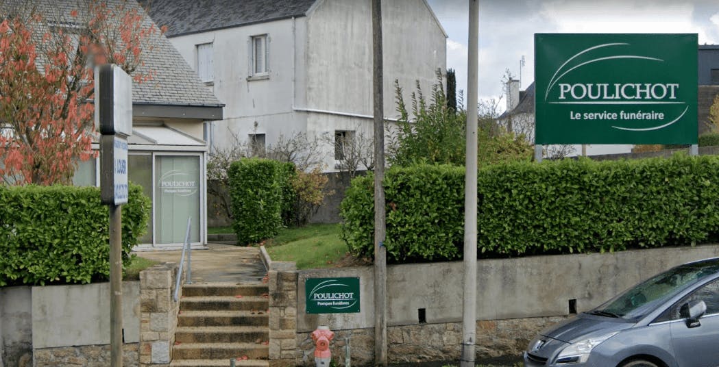 Photographie de la Pompes Funèbres Poulichot à Morlaix