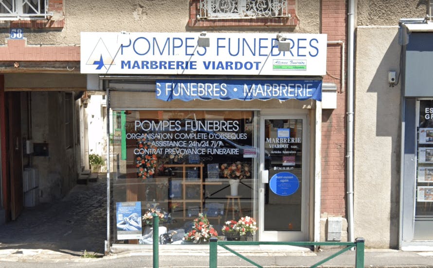 Photographie Pompes Funèbres Marbrerie VIARDOT de Sannois