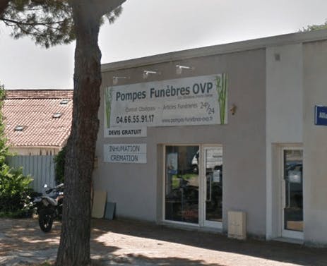 Photographie de la Pompes Funèbres OVP à Alès