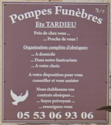 Photographie de la Pompes funèbres Tardieu de la ville des Eyzies-de-Tayac-Sireuil
