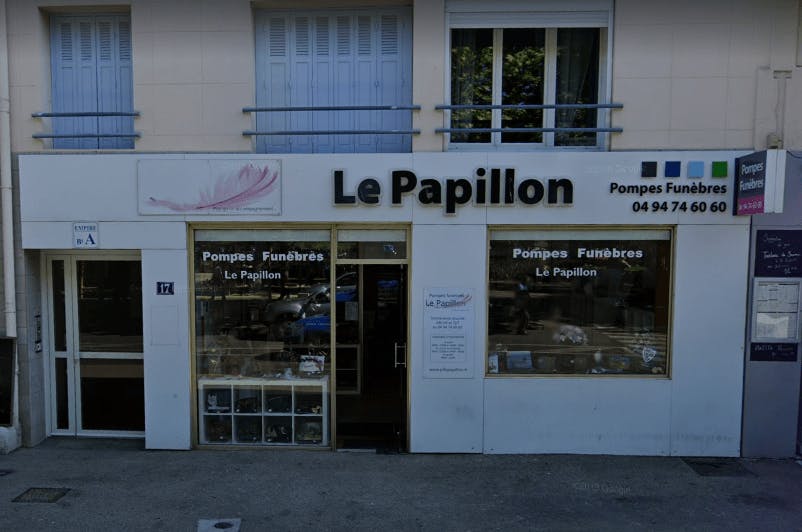 Photographie Pompes Funèbres Le Papillon de Sanary-sur-Mer