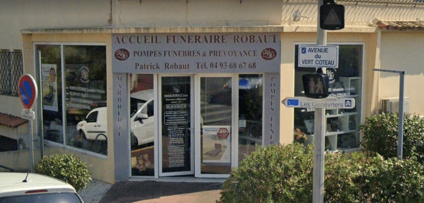 Photographie de l'Accueil Funéraire ROBAUT à Cannes