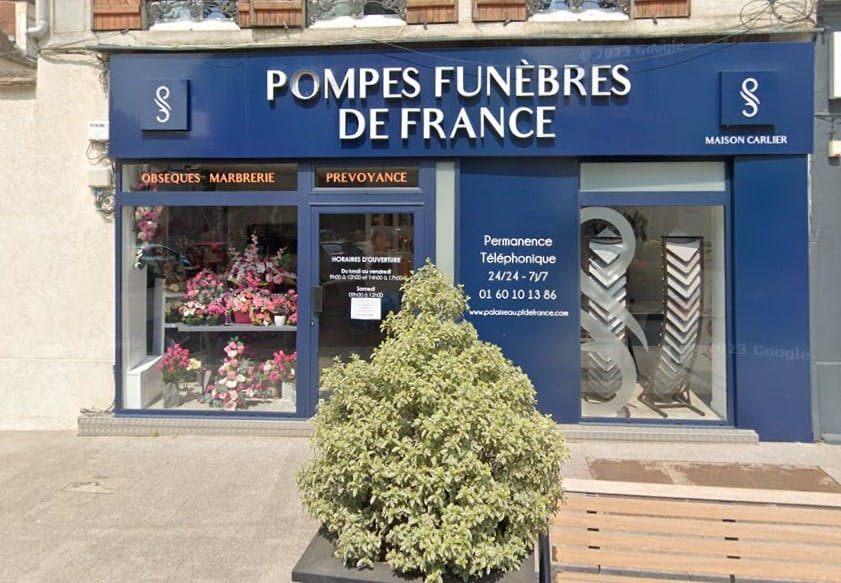 Photographie de la Pompes Funèbres de France - Carlier de Palaiseau
